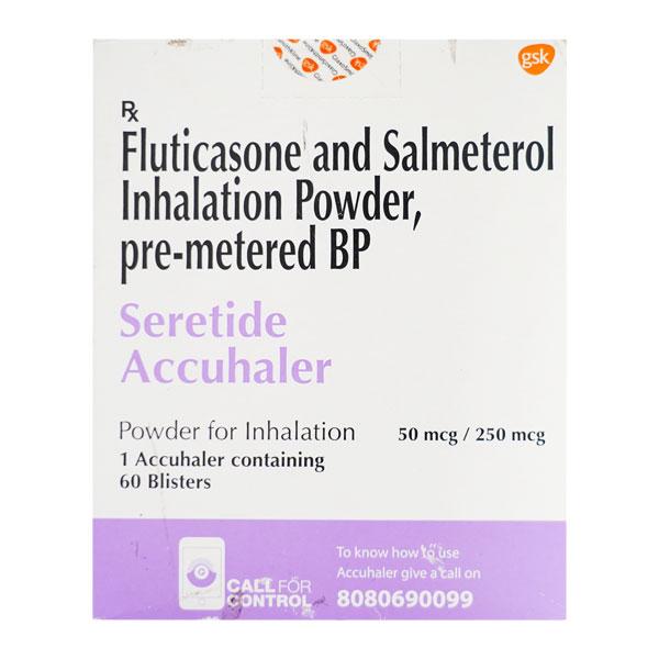 SERETIDE ACCUHALER 50/250mcg Blister 60's