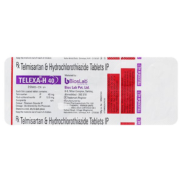 TELEXA H 40 Tablet 10's