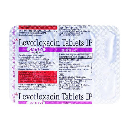 Alevo 500mg Tablet 10'S