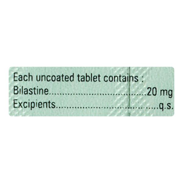 BILLACARE 20 Tablet 10's