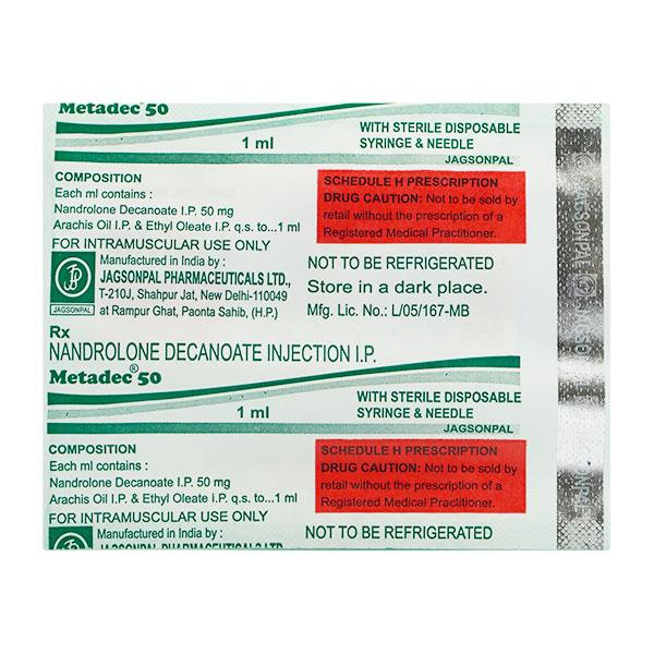 METADEC 50mg Injection 1ml