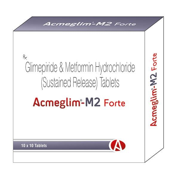 ACMEGLIM M2 FORTE Tablet 10's