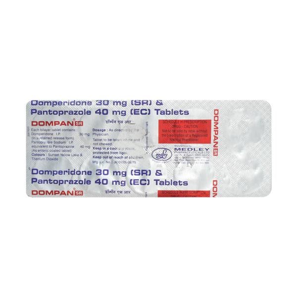 Dompan SR Tablet 10'S