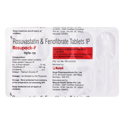 ROSUPACK F Tablet 10's