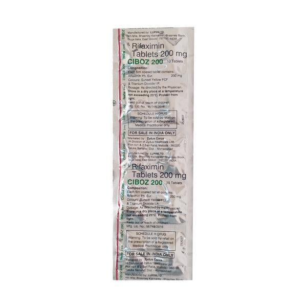 Ciboz 200mg Tablet 10'S