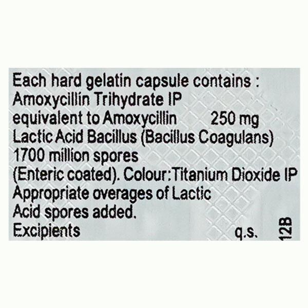 LMX 250mg Capsule 10'S