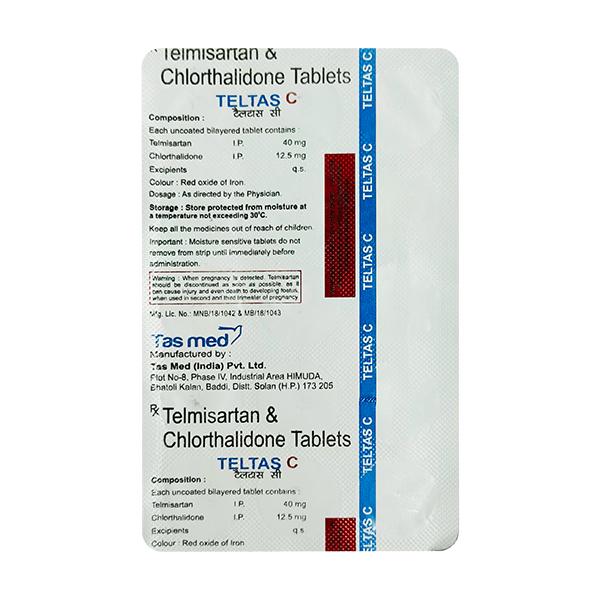 TELTAS C Tablet 15's