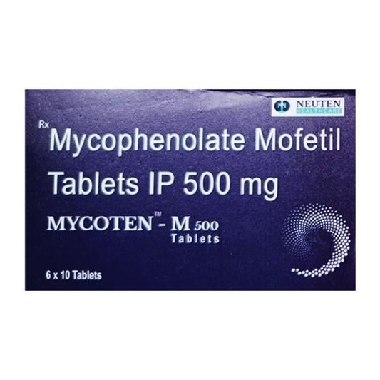 MYCOTEN M 500 Tablet 10's