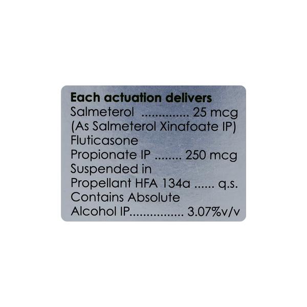 Seroflo 250 Synchrobreathe Inhaler 120Mdi