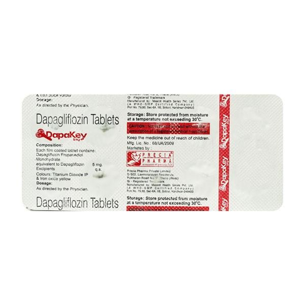 DAPAKEY 5 Tablet 10's