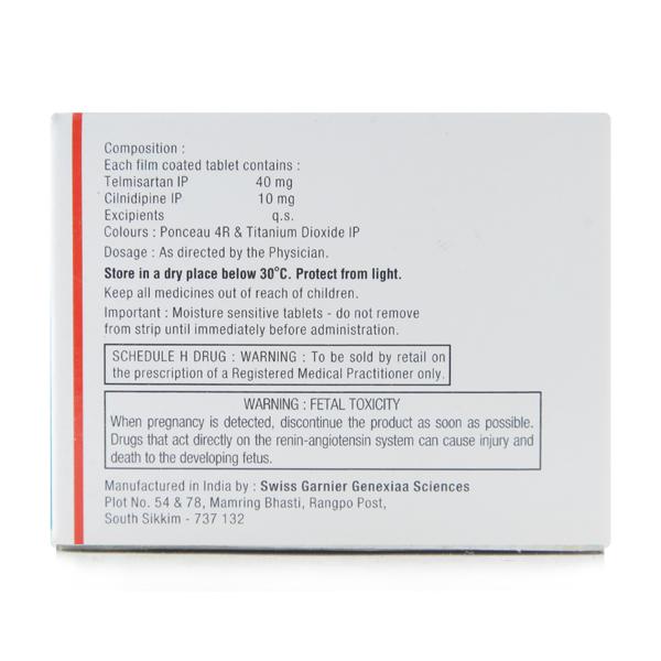 Telsar LN 10/40mg Tablet 10'S