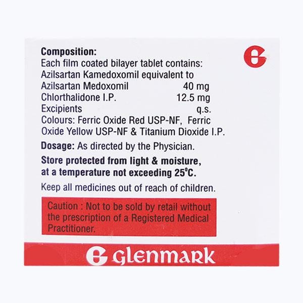 Asar CT 40/12.5mg Tablet 10'S