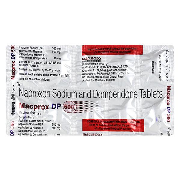 Macprox DP 500mg Tablet 10'S