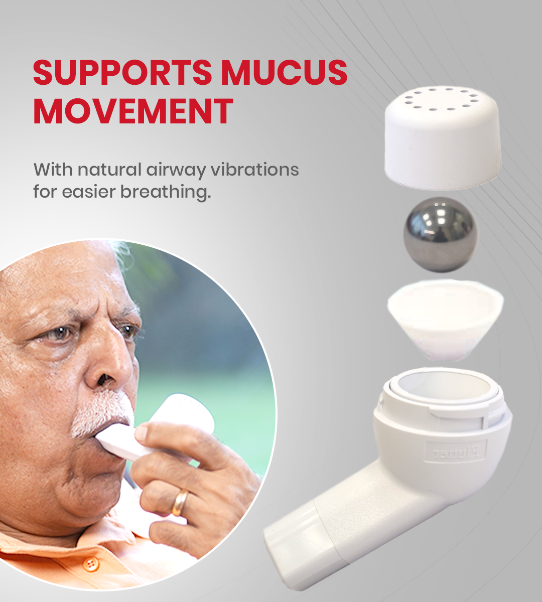 Lung Mucus Cleaner Flutter