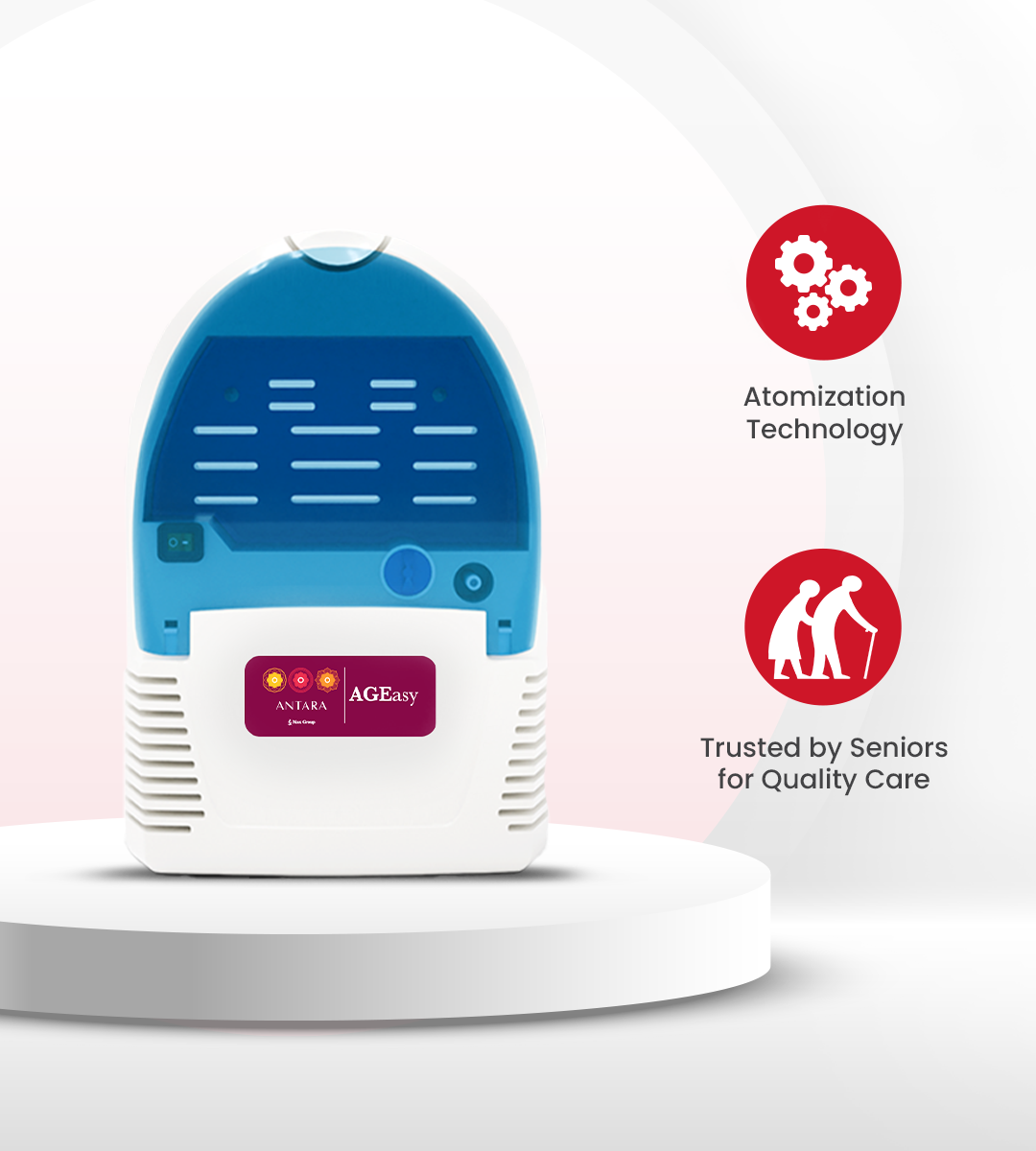 AGEasy Compressor Nebulizer With Compartment
