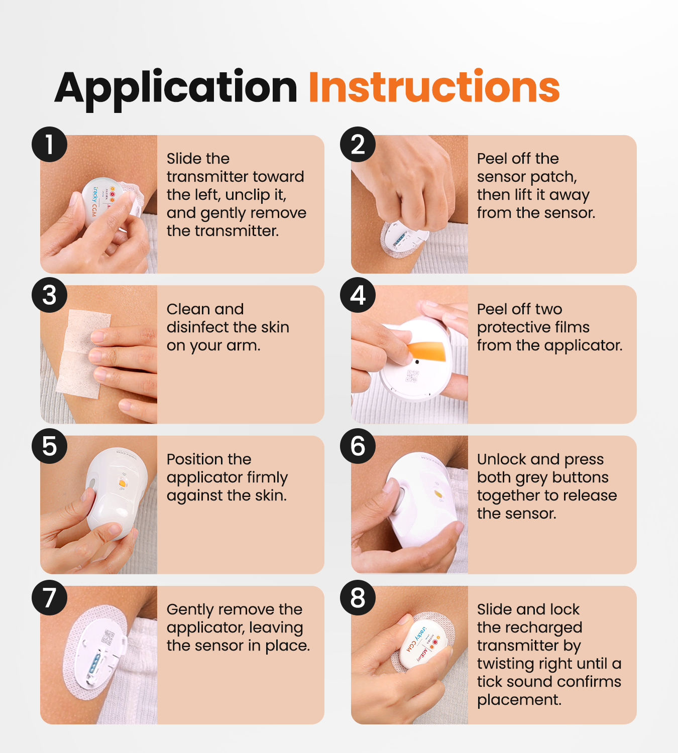 AGEasy x Tracky CGM (Only Sensor)