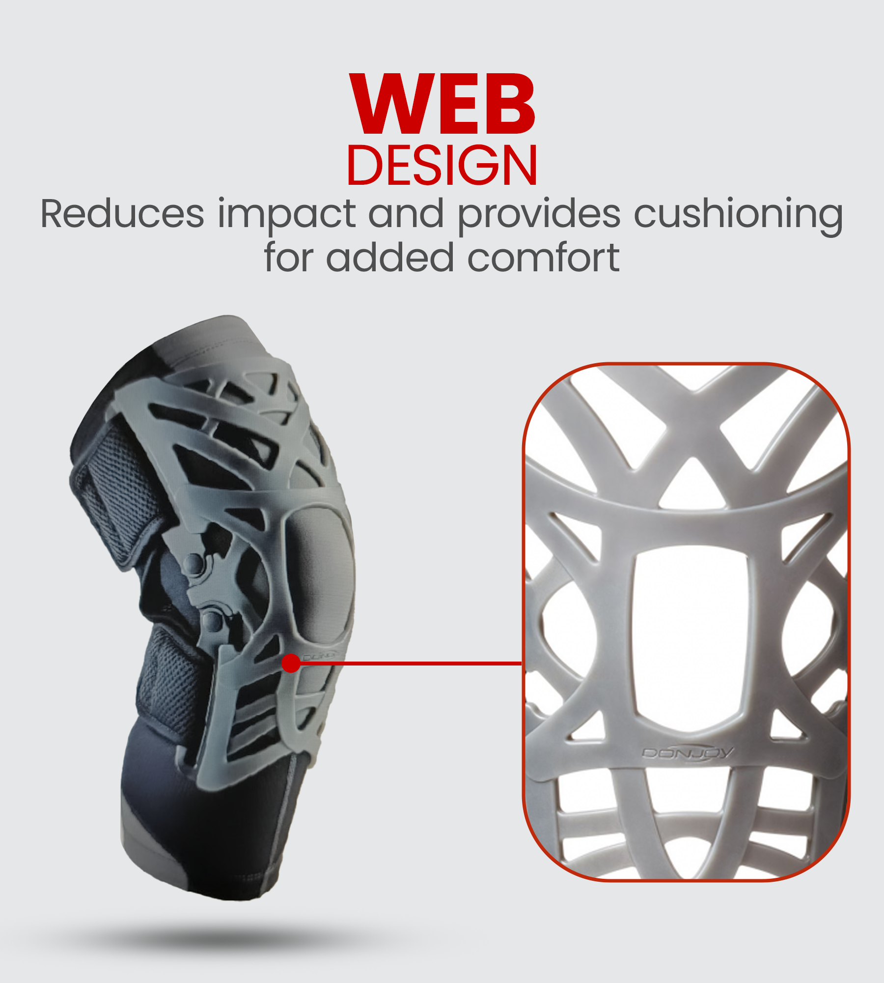 DONJOY Reaction WEB Knee Brace