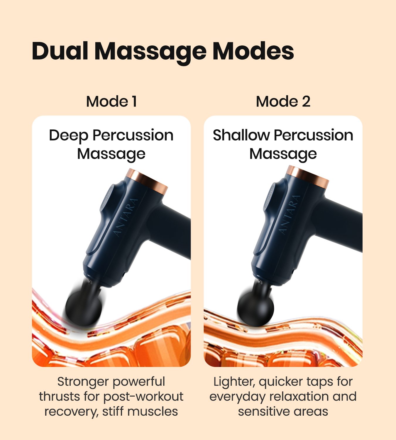 AGEasy Relief Compact Massage Gun (Blue)