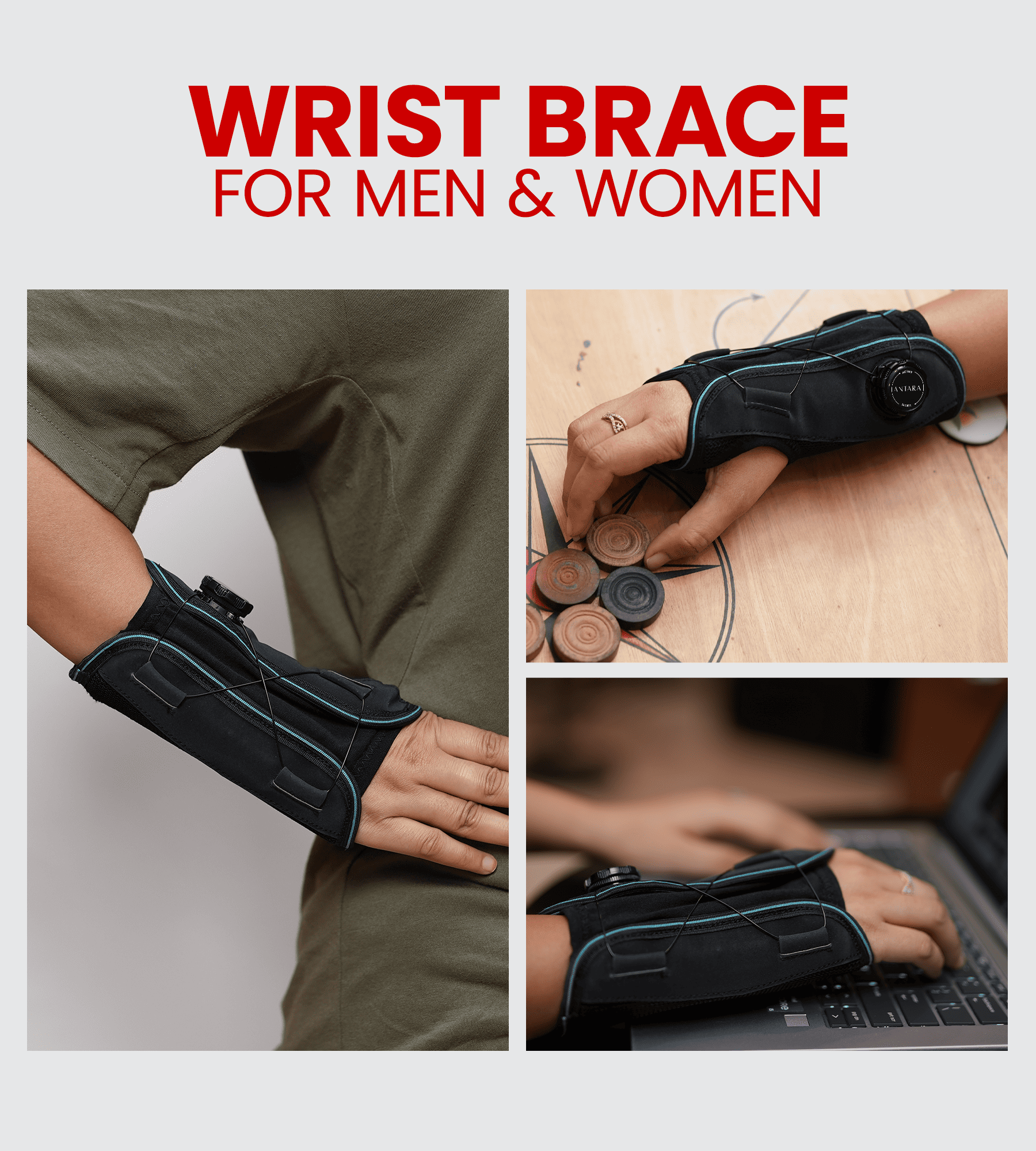 EasyTwist Wrist Brace with Adjustable Dial