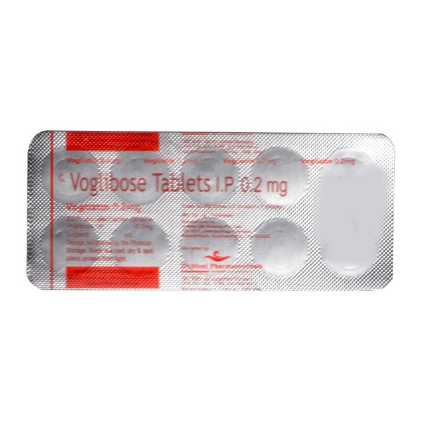 VOGLISTIN MD 0.2mg Tablet 10's