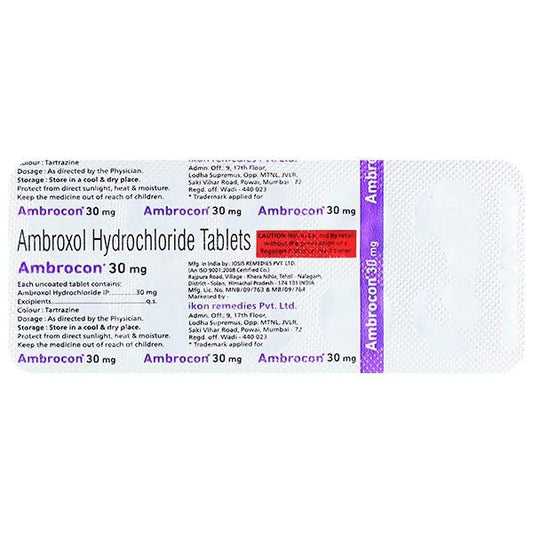 AMBROCON 30mg Tablet 10's