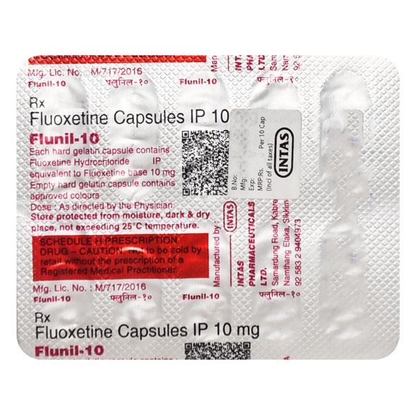 Flunil 10mg Capsule 10'S