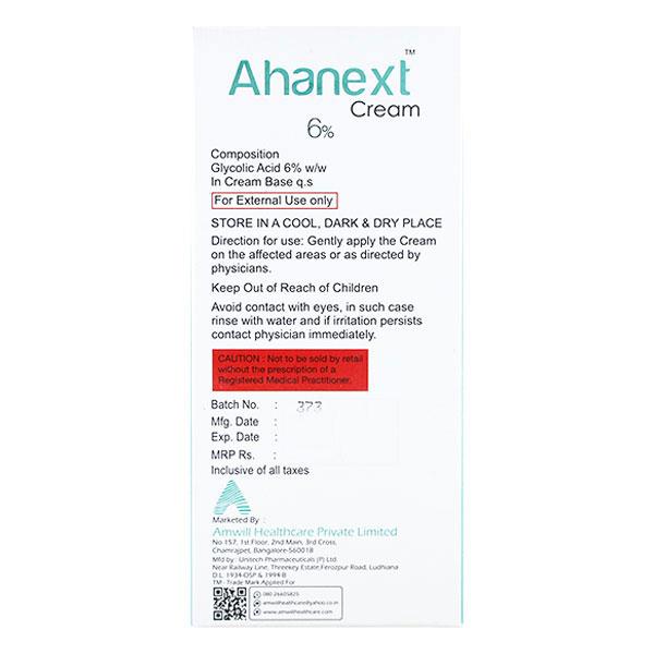AHANEXT Cream 30gm