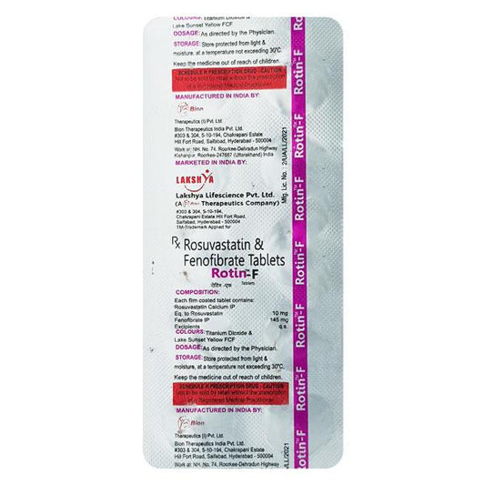 ROTIN F 10mg Tablet 10's