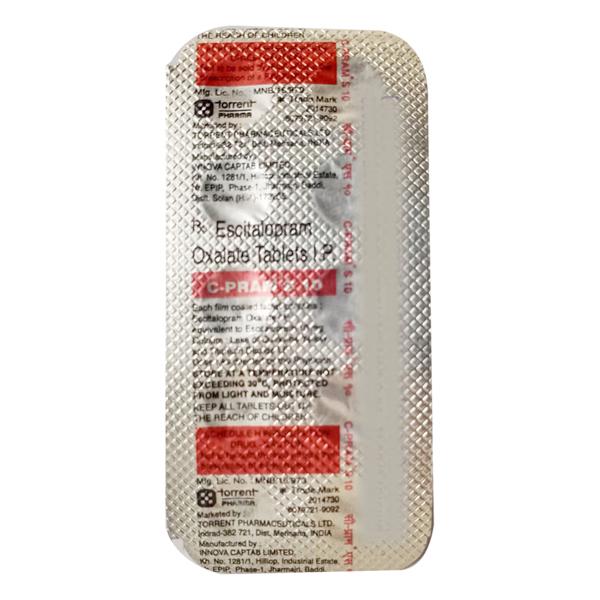 C PRAM S 10mg Tablet 10'S