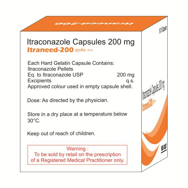 ITRANEED 200 Capsule 10's