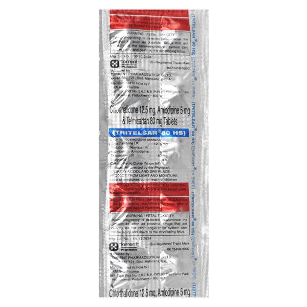 Tritelsar HS 80mg Tablet 10'S
