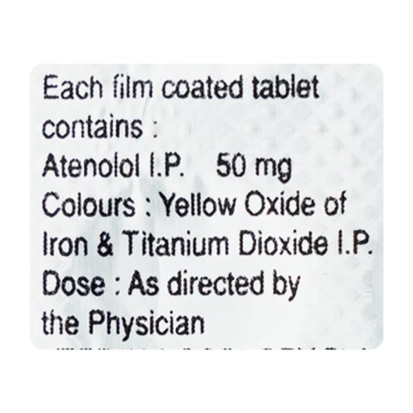 Betacard 50mg Tablet 14'S