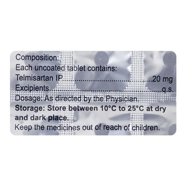 Eritel 20mg Tablet 15'S