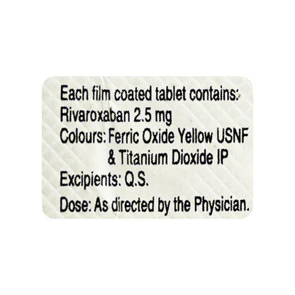 UNCLOT 2.5 Tablet 10's