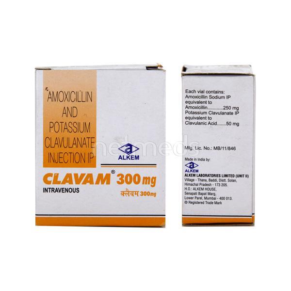Clavam 300mg Injection 1's