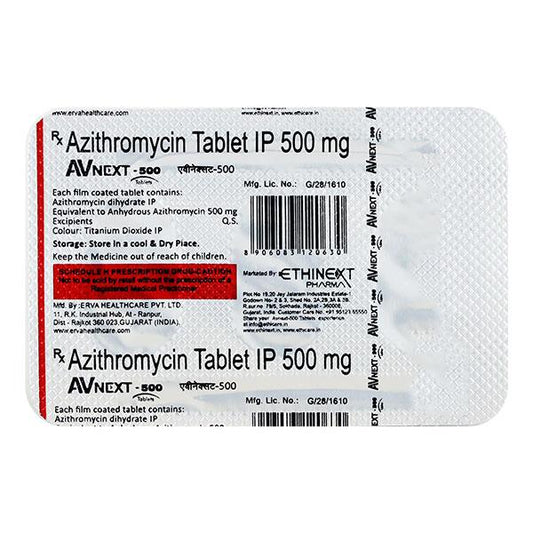Avnext 500mg Tablet 3'S