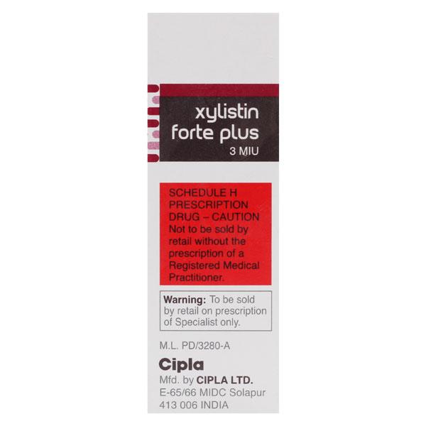 Xylistin Forte Plus 3 MIU Injection 1's