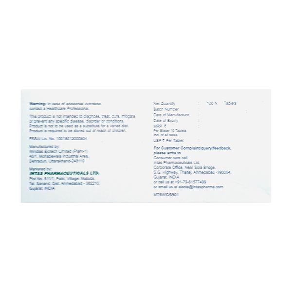 MELOCURE 5 GLUTEN FREE Tablet 10's