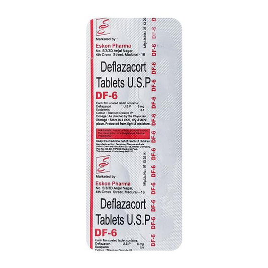 DF 6mg Tablet 10'S