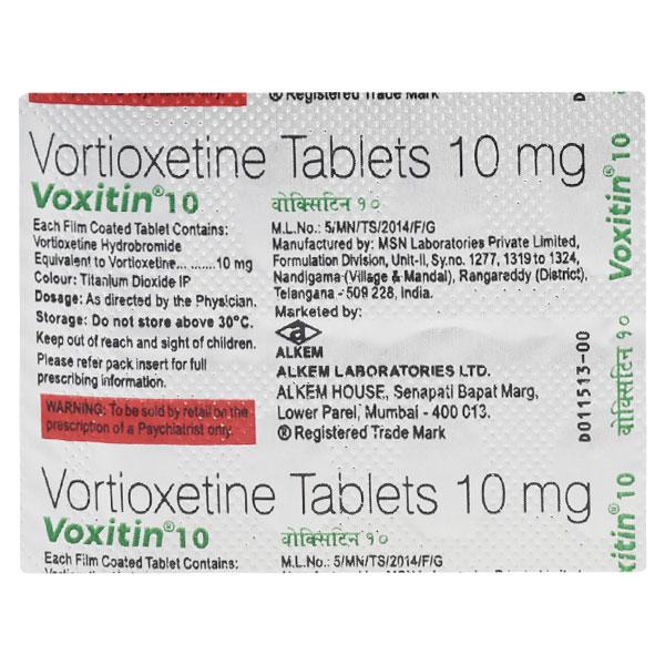 VOXITIN 10 Tablet 10's