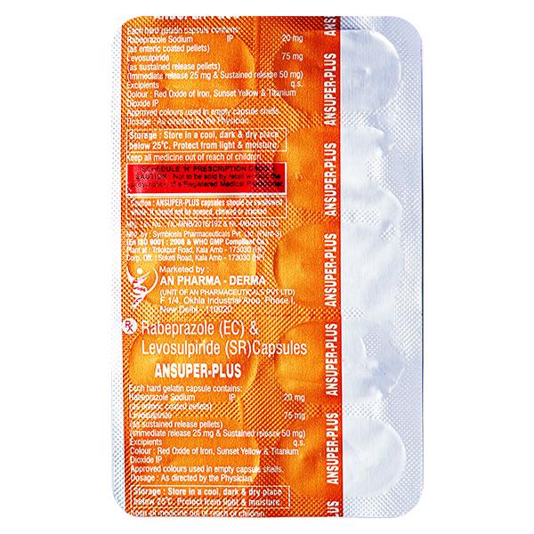 Ansuper Plus Capsule 10's