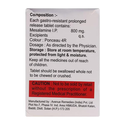 COSALA 800mg Tablet 10's
