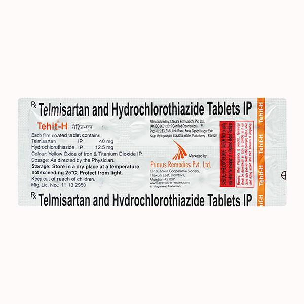 Tehit H 40mg Tablet 10'S
