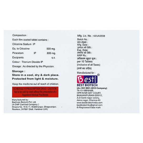 STROKLEAR PLUS Tablet 10's