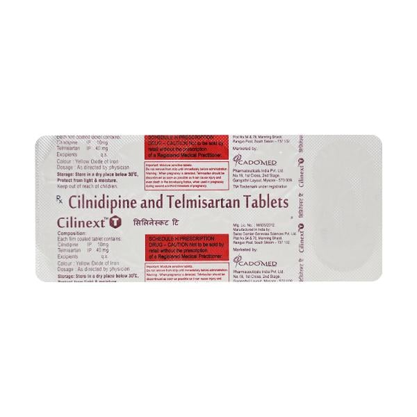 Cilinext T Tablet 10'S