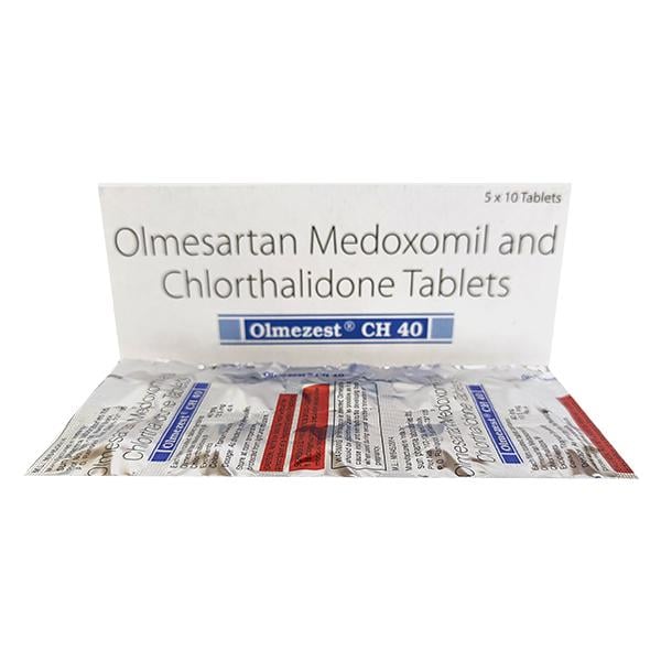Olmezest CH 40mg Tablet 10'S