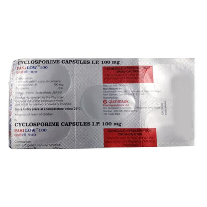 PASILOW 100mg Capsule 5's