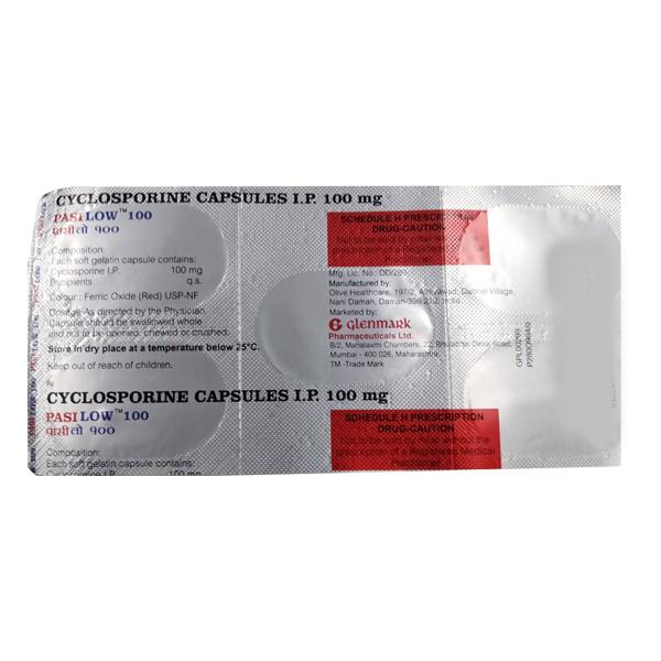 PASILOW 100mg Capsule 5's