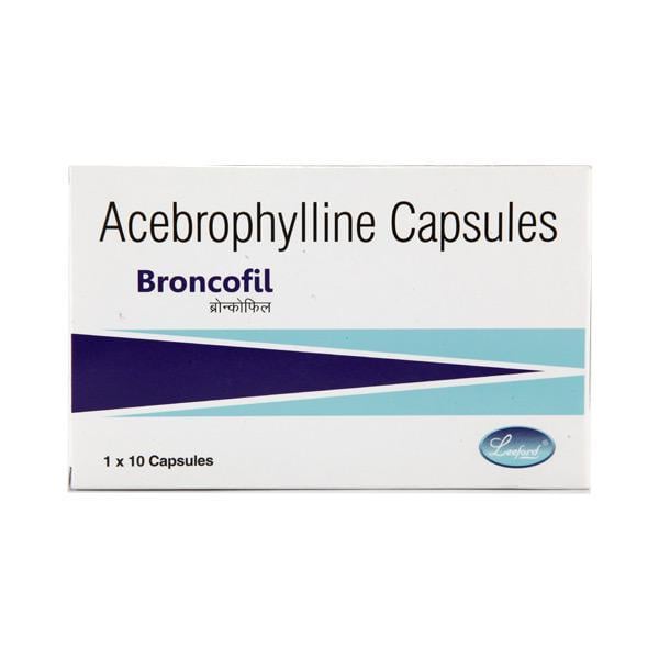 Broncofil 100mg Capsule 10'S
