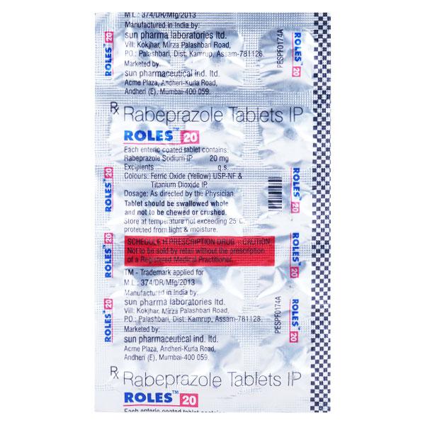 ROLES 20 Tablet 10's